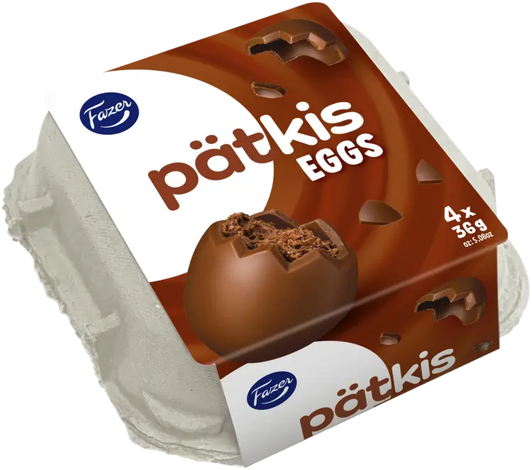 Fazer Pätkis Moussemuna 4-pack 144g