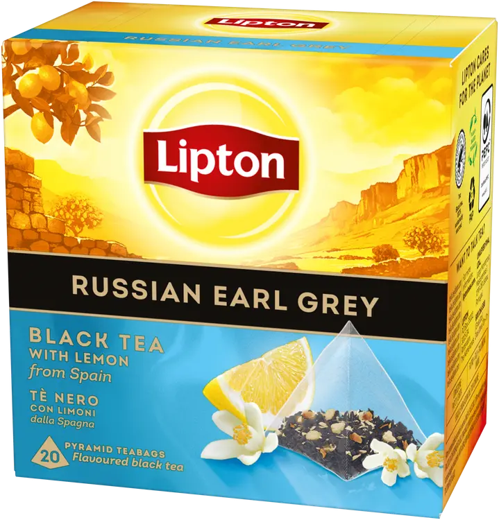 Lipton Russian Earl Grey 20pss musta tee