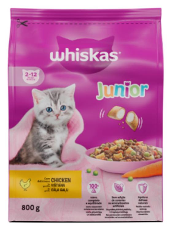 Whiskas kuivtoit täiskasvanud kassidele tuunikalaga 800g