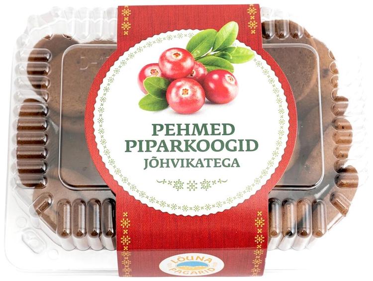 Pehmed piparkoogid jõhvikaga 300 g