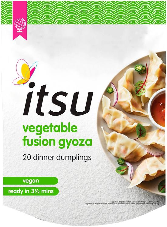 Itsu Kasvis Fusion Gyoza vehnänyytti 20kpl 270g