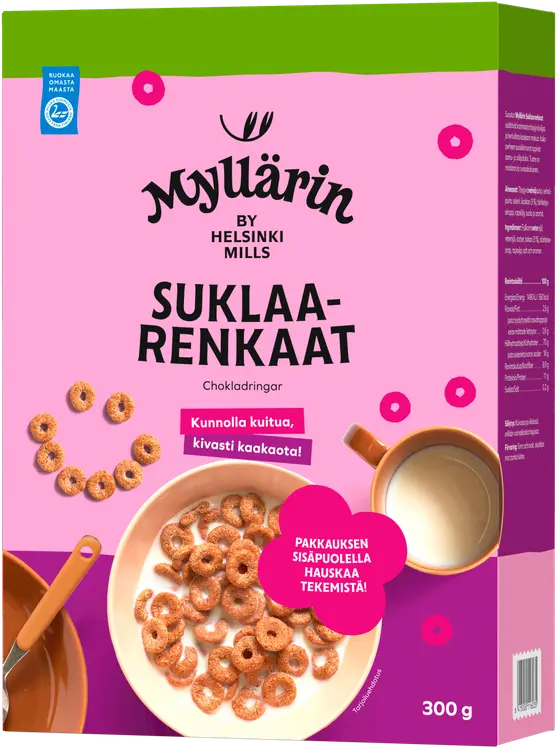 Myllärin Suklaarenkaat 300 g