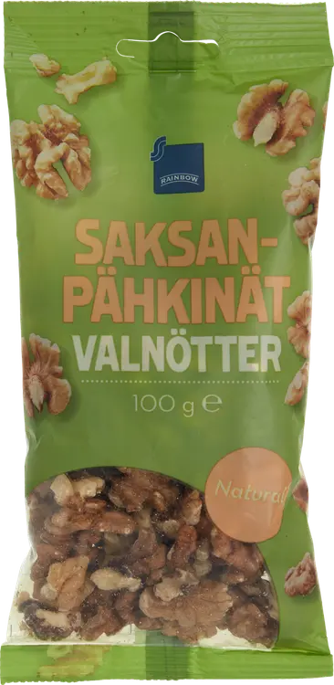 Rainbow 100g saksanpähkinä natural