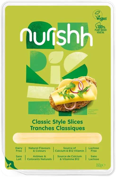Nurishh Kasviperäinen viipale classic 200g