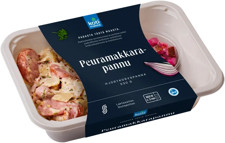 Kotimaista peuramakkarapannu 330 g