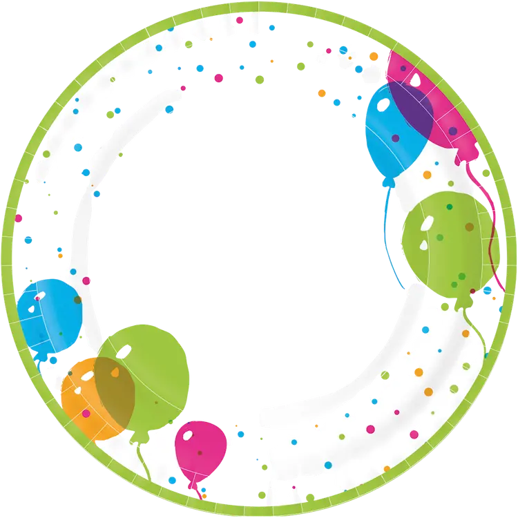 PAPER + DESIGN 10kpl 22cm Splash Balloon kartonkilautanen