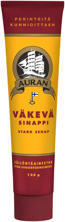 Auran Väkevä sinappi 125g