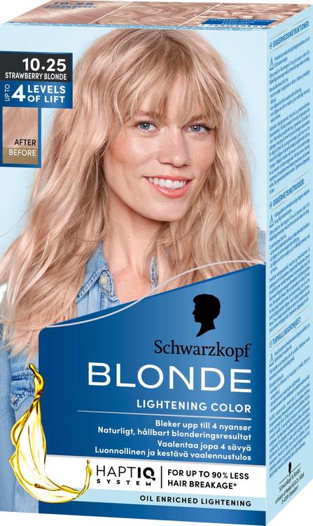 Schwarzkopf Blonde 10.25 Strawberry Blonde vaalennusvoide