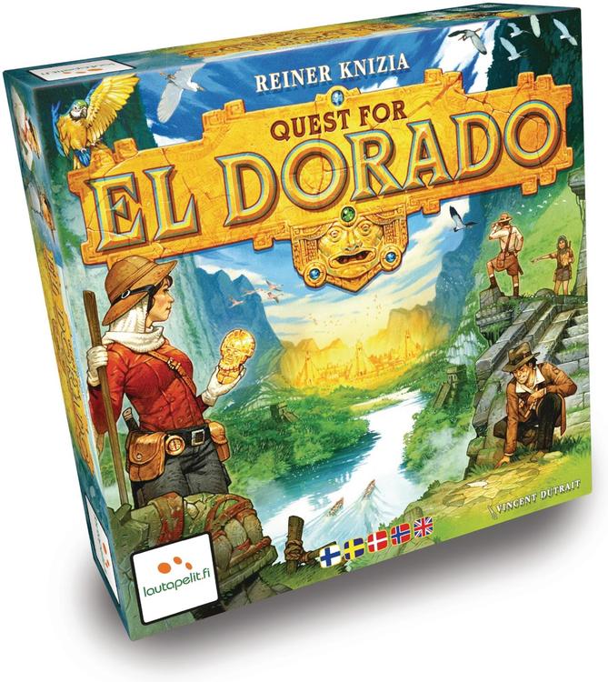 Quest for El Dorado lautapeli