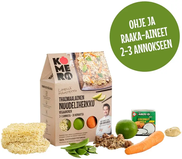 Komerofood 670g Thaivegeherkku