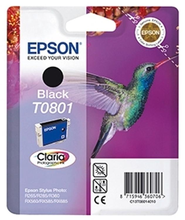 Epson T0801 mustepatruuna musta