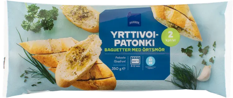 Rainbow 350g yrttivoipatonki 2kpl pakaste