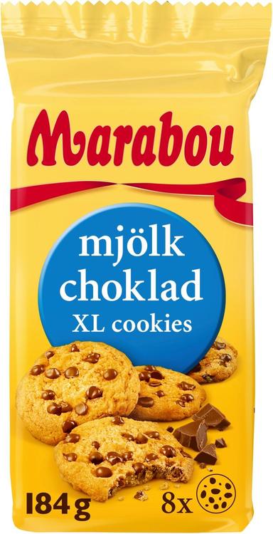 Marabou Mjölk Choklad XL Cookies 184g