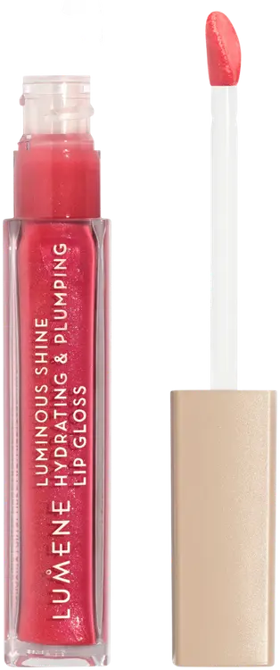 Lumene Luminous Shine Kosteuttava & täyteläistävä huulikiilto 5 Bright Rose 5 ml