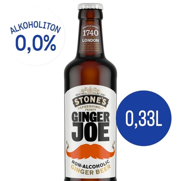 Stone's Ginger Joe 0% 33cl alkoholiton inkivääriolut