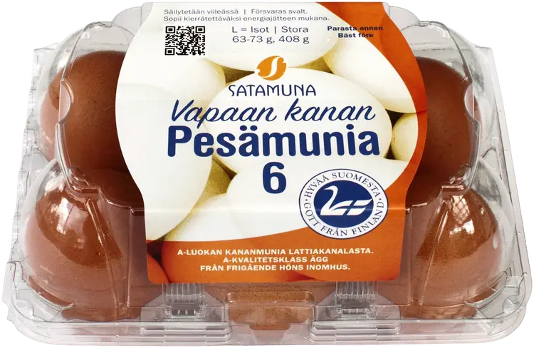 Satamuna Vapaan kanan munia L6 408g