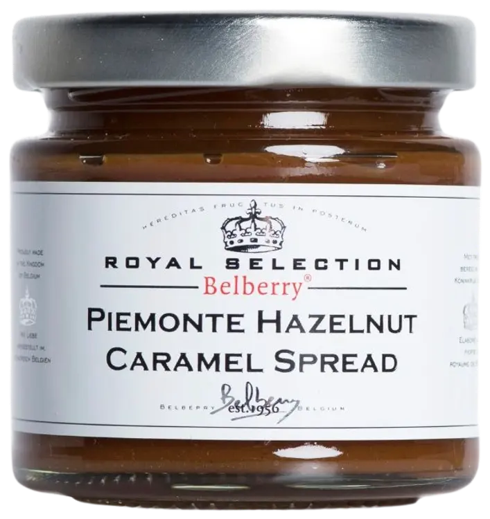 Belberry Karamellilevite Piemonten hasselpähkinällä 135g