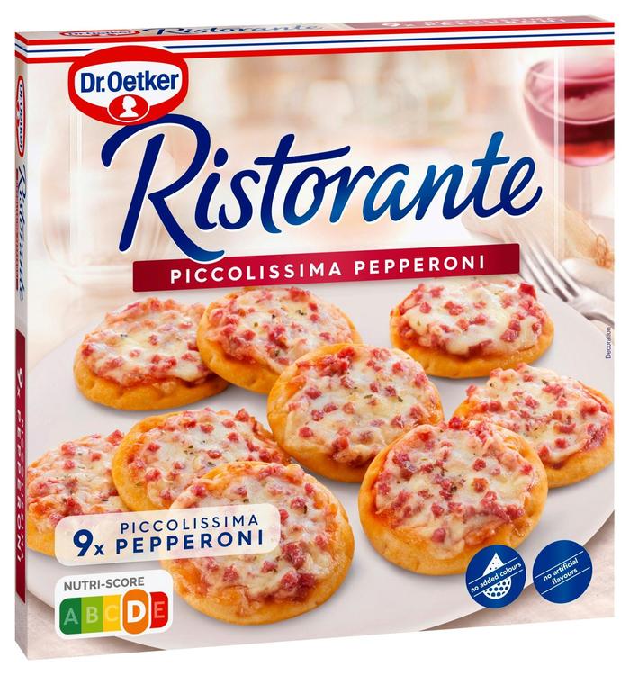 Dr. Oetker Ristorante Piccolissima Pepperoni pakastepizza 216 g