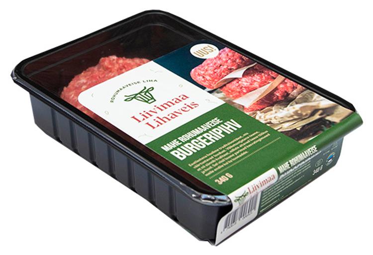 Mahe rohumaaveise burgeripihv 340 g
