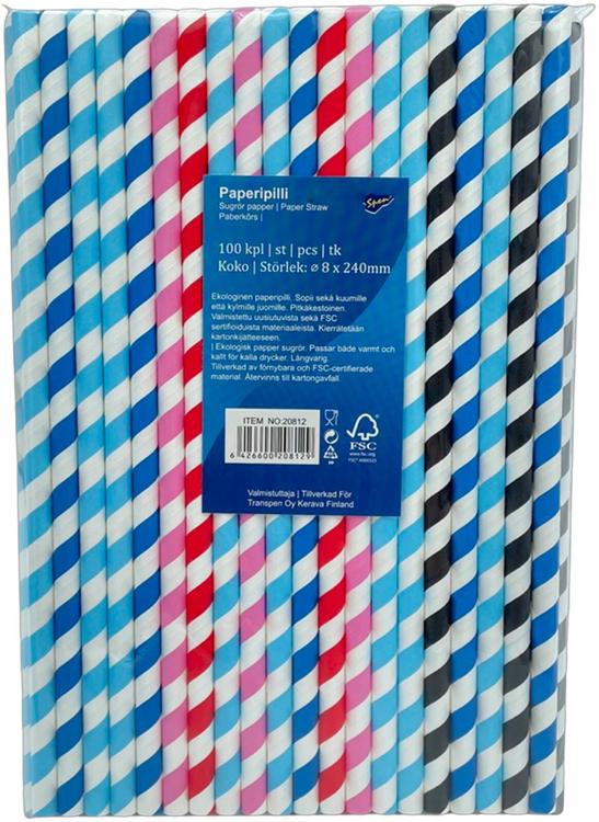 Spen paperipilli 100kpl 8x240 mm