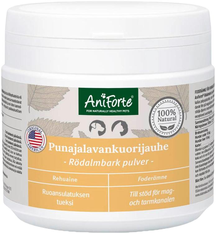 Aniforte Punajalavankuorijauhe, koirien ja kissojen rehuaine 100g