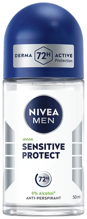 NIVEA MEN 50ml Sensitive Protect Deo Roll-On -antiperspirantti