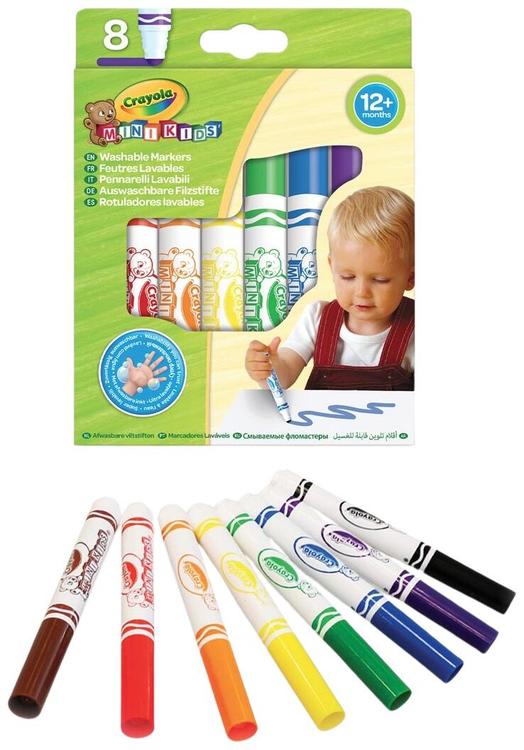 Mini kids pestavad markerid 8tk