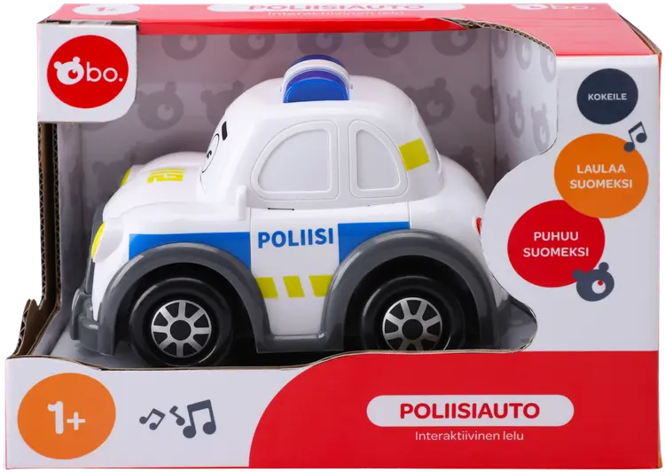 bo. Poliisiauto suomenkielinen