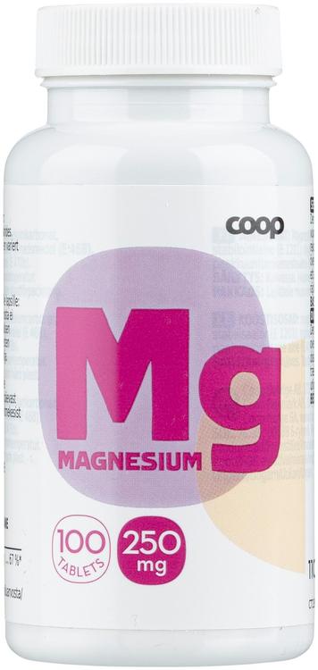 Coop Magnesium 250mg 100 tablettia