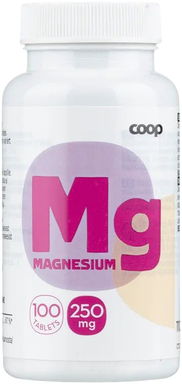 Coop Magnesium 250mg 100 tablettia