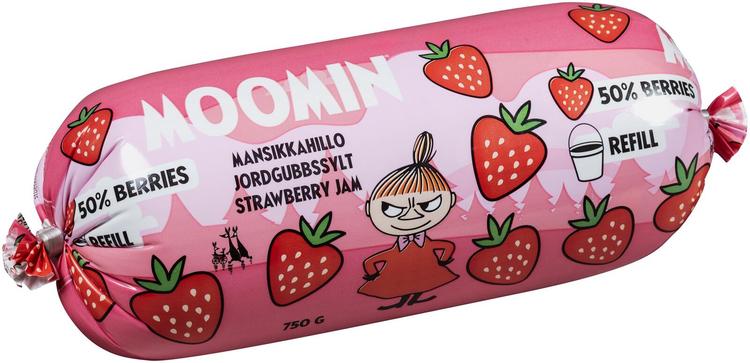 Moomin Mansikkahillo Refill 750g