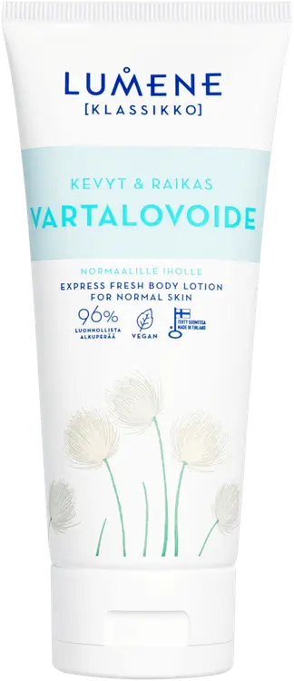 Lumene KLASSIKKO  Kevyt & raikas vartalovoide 200ml