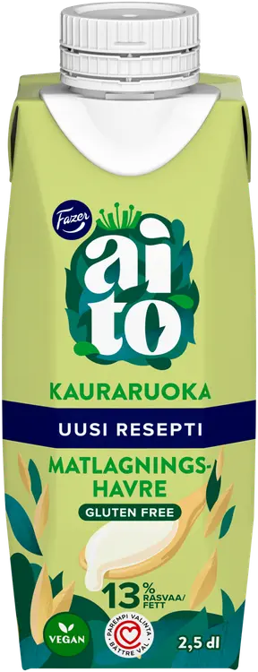 Fazer Aito Kauraruoka 2,5dl kauravalmiste ruoanlaittoon
