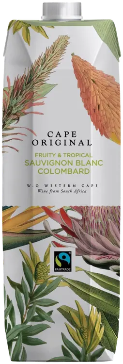 Cape Original White valkoviini 8 til-% 1l tetra x 12