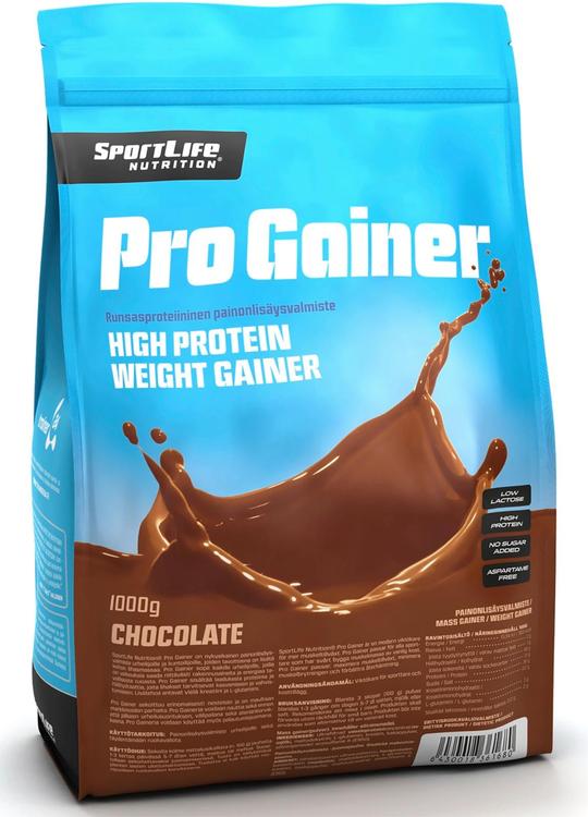 SportLife Nutrition Pro Gainer 1000g suklaa painonlisäysvalmiste