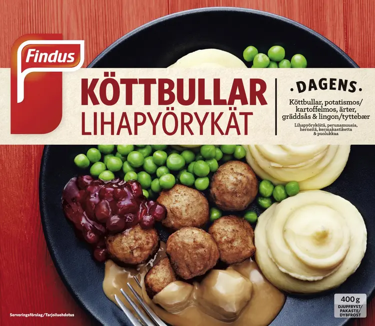 Findus Dagens Lihapyörykät  400g, pakaste