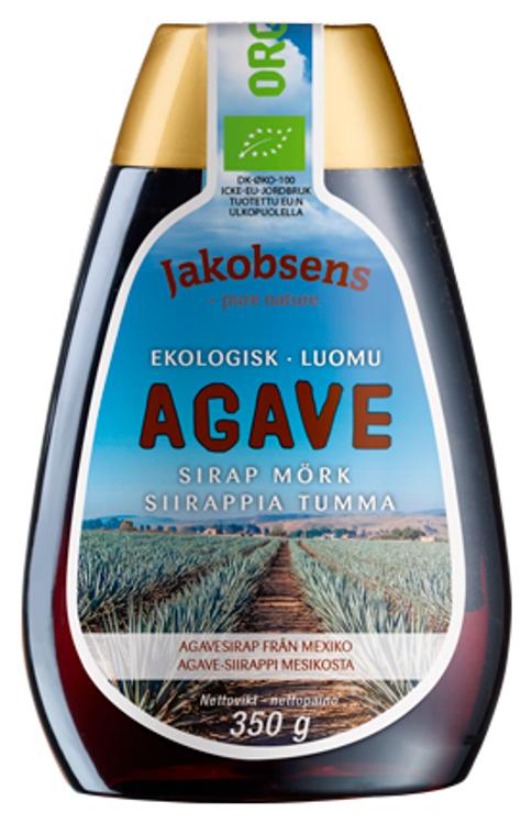 Jakobsens orgaaniline agaavisiirup tume, 350 g