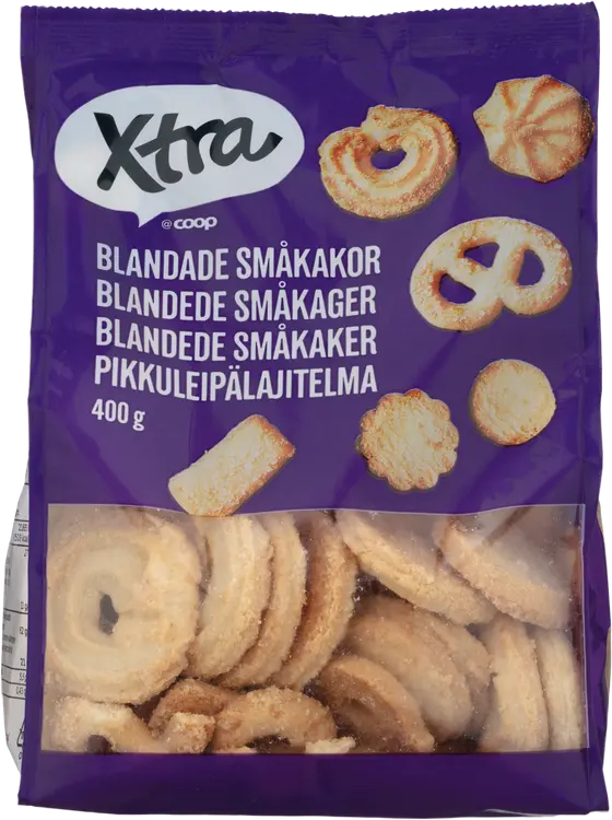 Xtra pikkuleipälajitelma 400 g