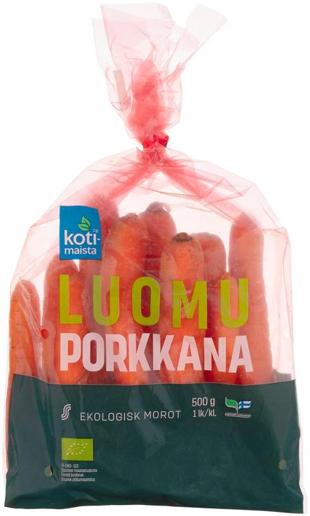 Kotimaista porkkana 500g luomu