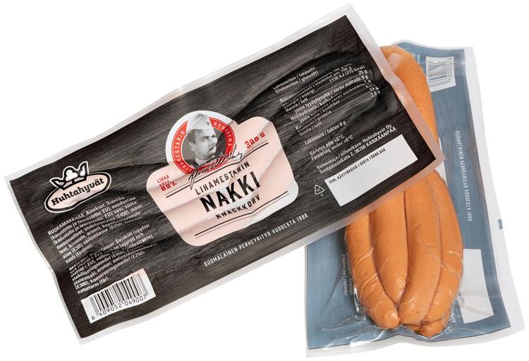 Huhtahyvät Lihamestarin Nakki 380g