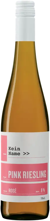 Kein Name Pink Riesling 8 til-% 75cl plo