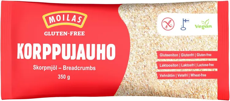 Moilas Gluten-Free Korppujauho 350g gluteeniton