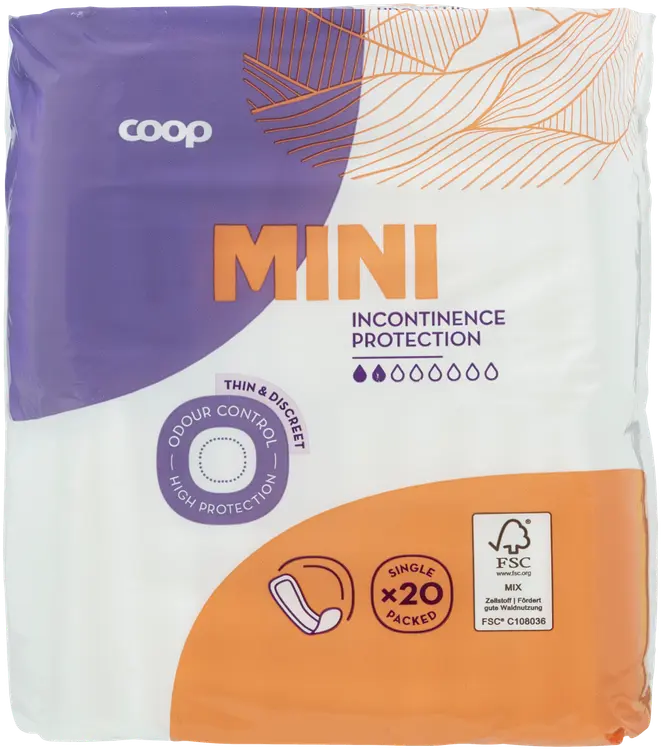 Coop inkontinenssisuoja mini 20 kpl