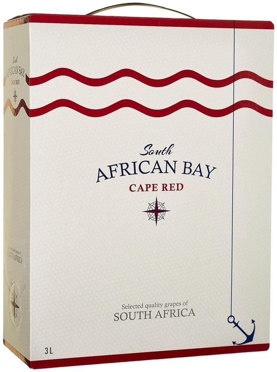 South African Bay Cape Red vein 12,5%vol 3L