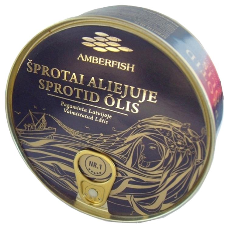 Sprotid õlis 240/168 g