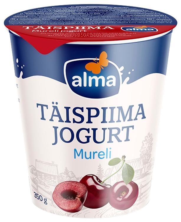 Täispiimajogurt murel, 350 g