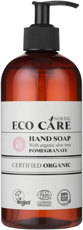 Ecocare cosmosorg handsoap pomegranate