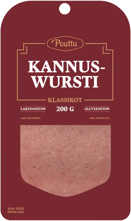 Pouttu Klassikko Kannuswursti 200g