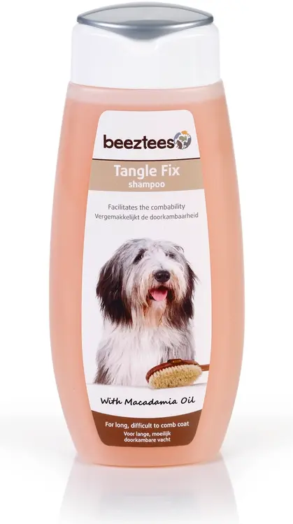 Beezteez TangleFix shampoo 300ml Pitkä- ja takkuturkki