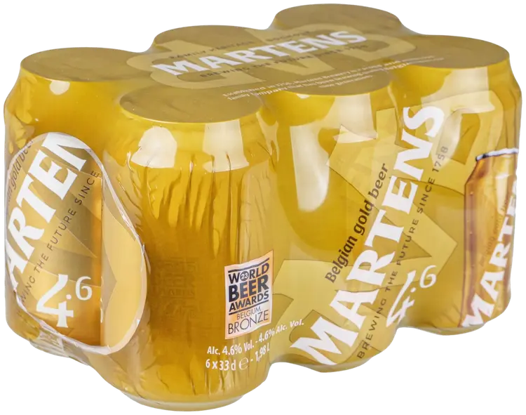 MARTENS Gold Lager 6 x 33cl 4,6% tlk olut